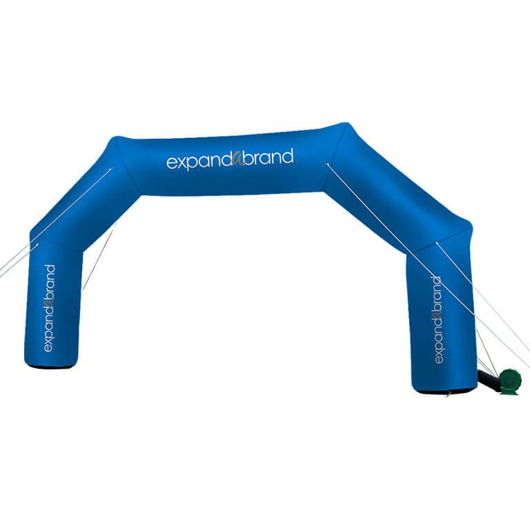 Expandabrand branded flag, gazebo or display manufactured for a Durban client
