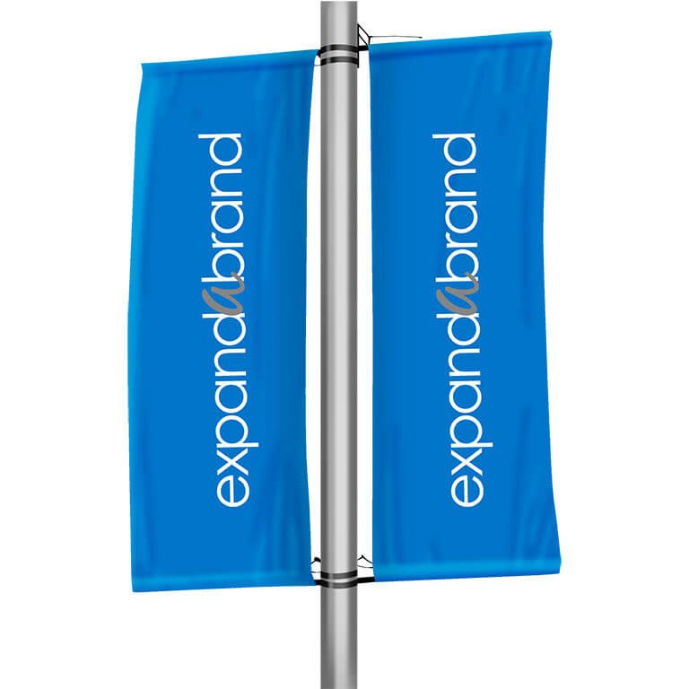 Expandabrand branded flag, gazebo or display manufactured for a Durban client